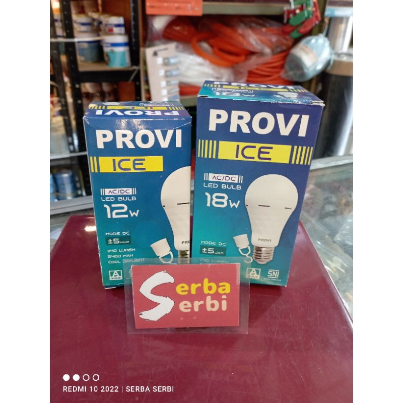 (LAMPU AC/DC EMERGENCY)Lampu led bulb ac/dc magic