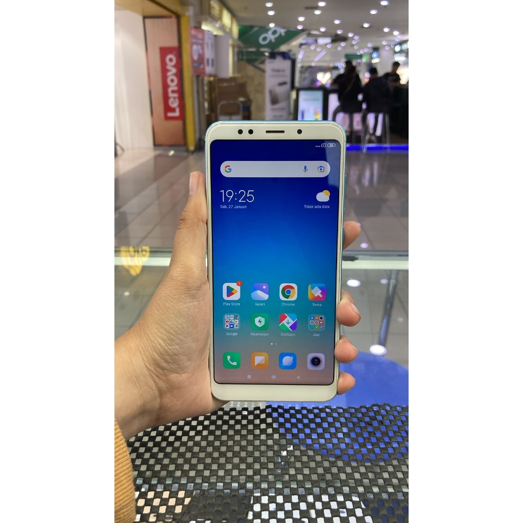 XIAOMI REDMI 5 PLUS 5+ 3/32 3 32 SECOND SEKEN BEKAS RAM 3 INTERNAL 32