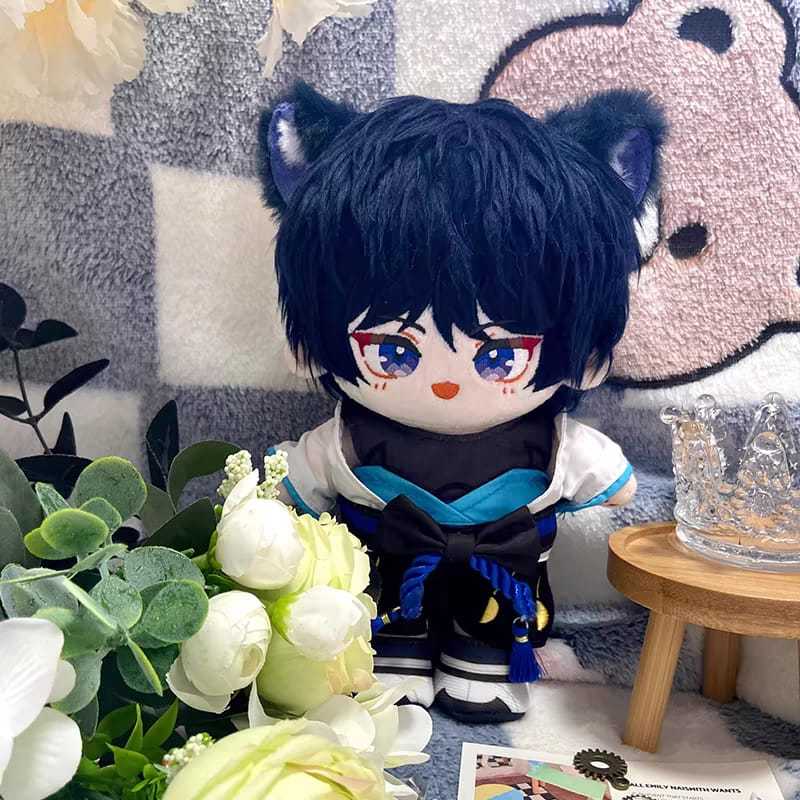Plushie Doll Genshin Impact Skimsher Boneka Katun Mewah Dua Dimensi 20cm