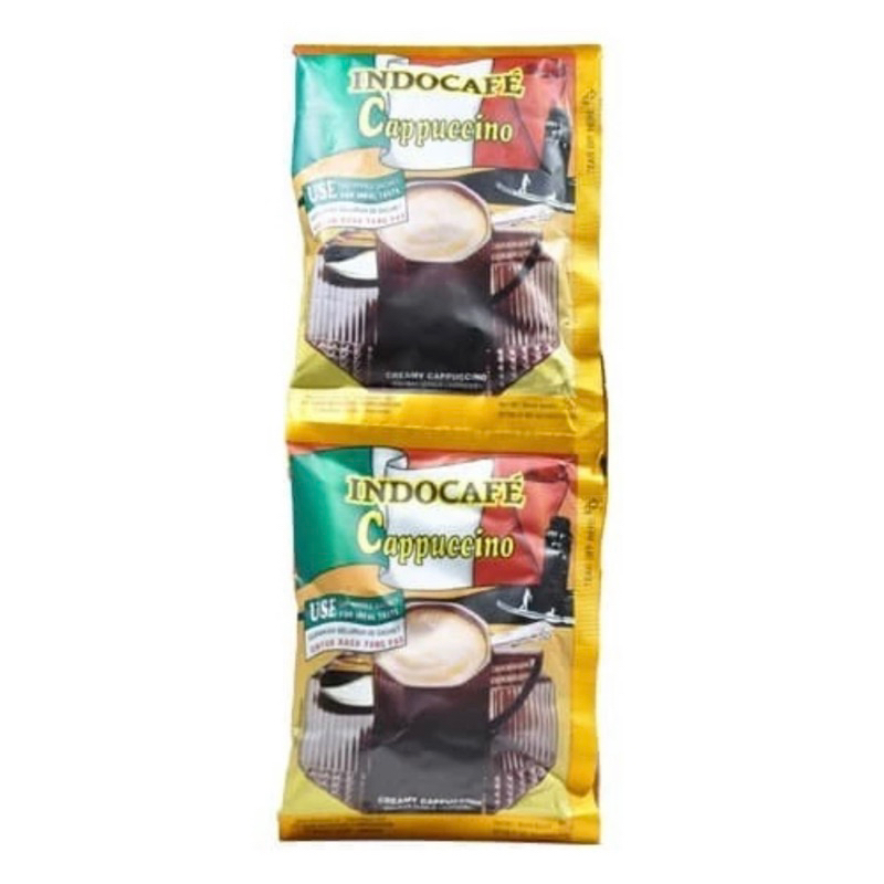 

Indocafe Capucino renceng 10 Sachet Murah