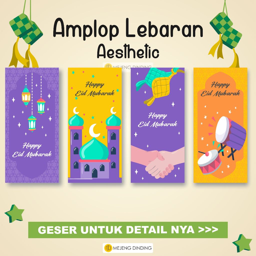 

AMPLOP LEBARAN AESTHETIC ISI 10 PCS / AMPLOP ANGPAO LEBARAN IDUL FITRI 2023 BESAR ISLAMI / EID MUBARAK / AMPLOP LEBARAN / AMPLOP IDUL FITRI GLOSSY TEBAL / EID ENVELOPE / AMPLOP ESTETIK 2023 / IDUL FITRI CUTE RUSTIC TERBARU / MARHABAN YA RAMADHAN 4