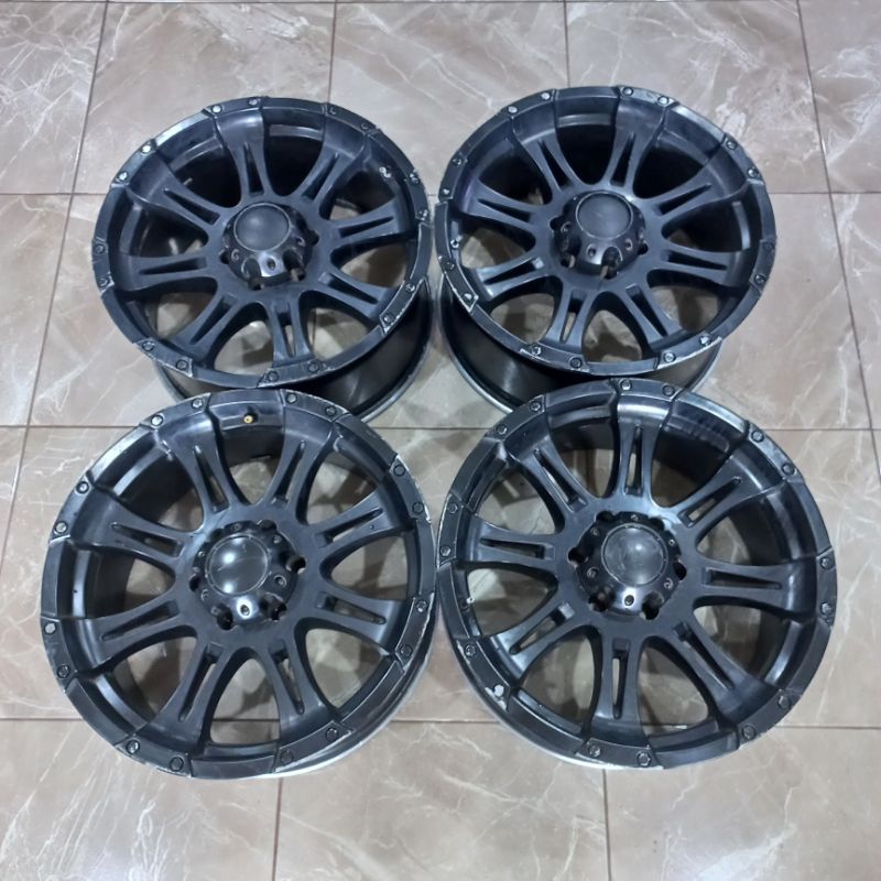 VELG SECOND | VIP STATUS RING 20 COCOK BUAT FORTUNER PAJERO EVEREST BLAZER TRITON STRADA