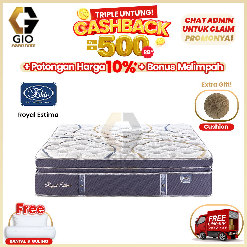 Elite Springbed Royal Estima (Hanya Kasur)