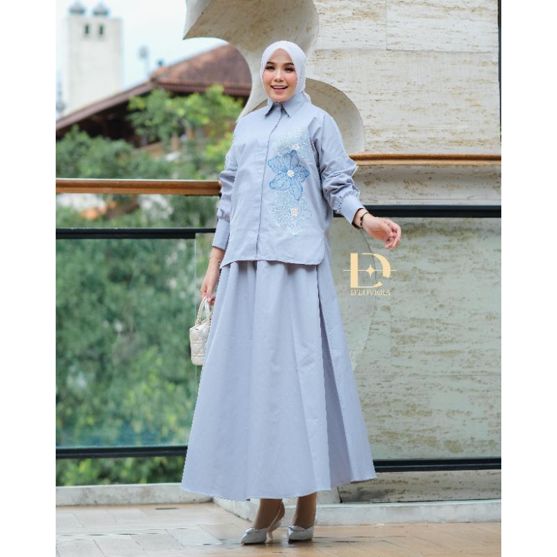 Setelan Rok - Fellia Set by D'Lovera