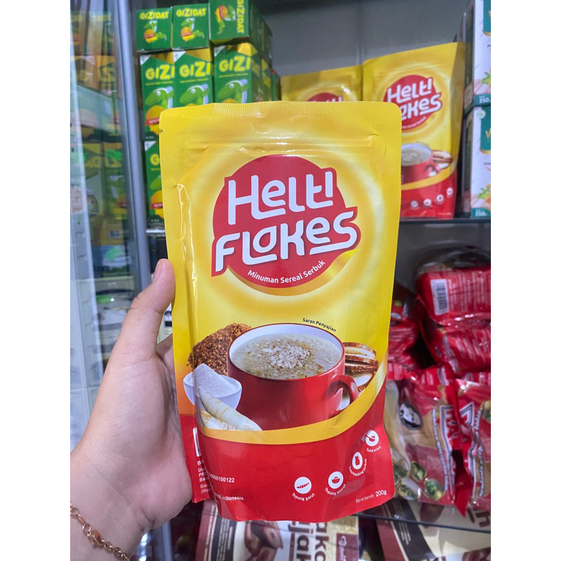 

HELTI FLAKES - Heltiflakes - Sereal Umbi Garut - HALAL - Asam Lambung - Maag - Gerd - Gangguan Pencernaan