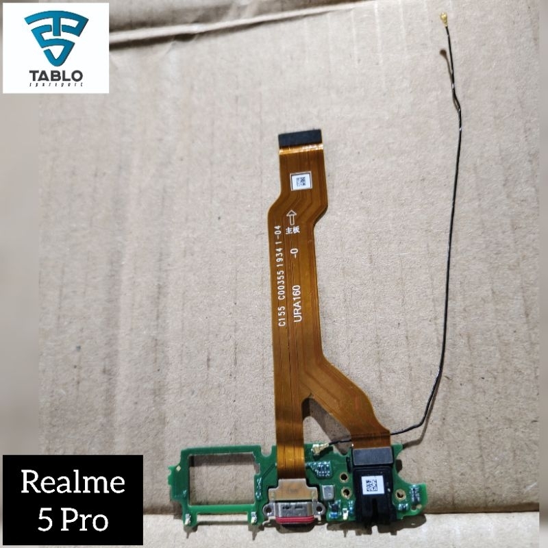 flexibel charger konektor cas Papan Hf antena realme 5 Pro original copotan hp