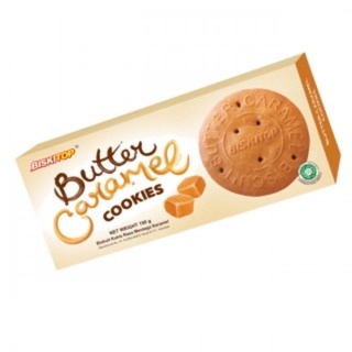 

BISKITOP - Butter Caramel Biscuits 100 gr Biskuit Mentega Karamel