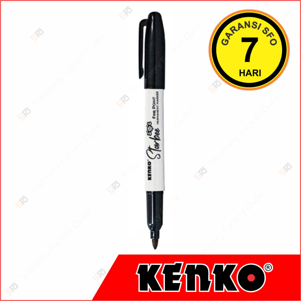 

Spidol Permanen Starbee Kenko - Permanent Marker - SFO Semarang Official