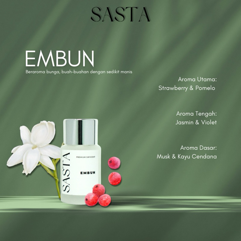 Sasta parfum mobil aroma Embun | pengharum mobil | parfum mobil capit | aroma terapi | car diffuser