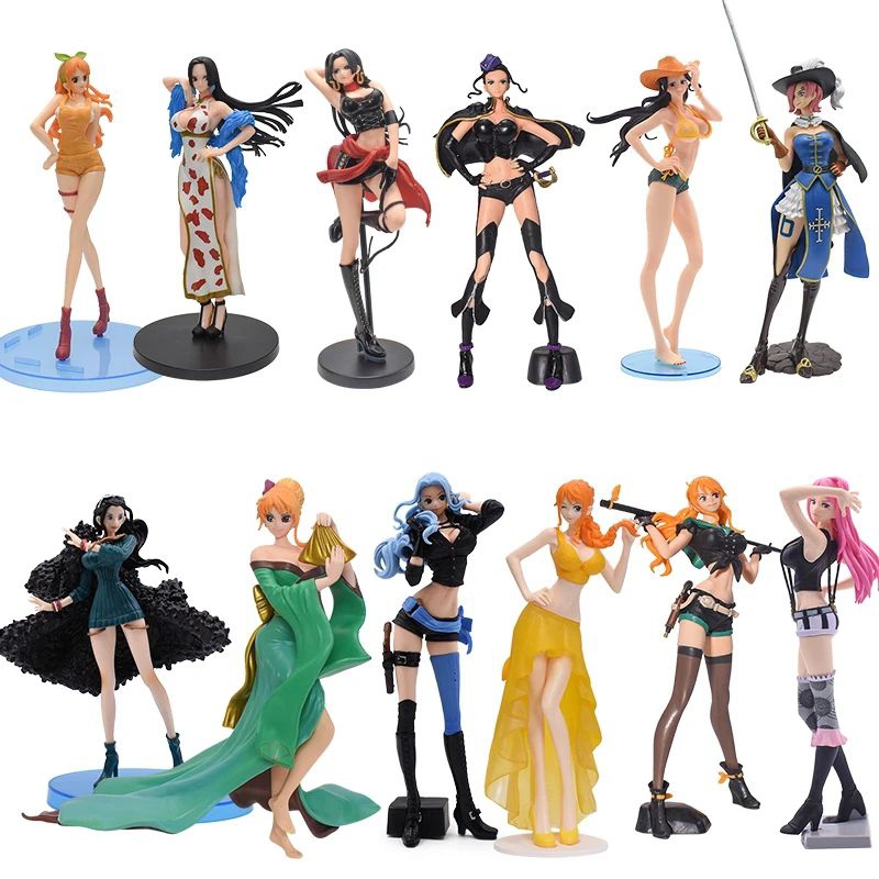 Anime Figure One Piece Nami Robin Boa Sexy Girls Collection Anime