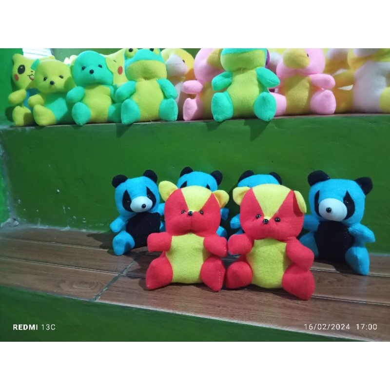Boneka Capit Tupai 1 ball/isi 100 pics termurah