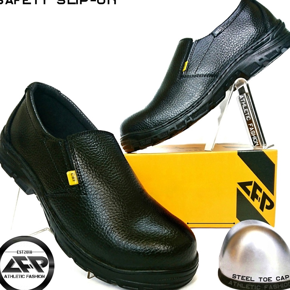 VIRAL  Sepatu Safety Pria Ujung Besi  Sepatu Kerja Sefty Sepatu Septi Kerja Proyek Sepatu Septy Indu