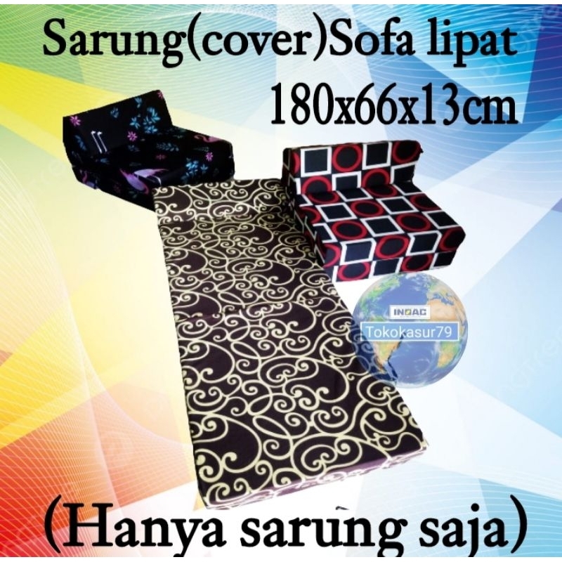 sarung sofa lipat cover sofa lipat sarung sofa lipat inoac