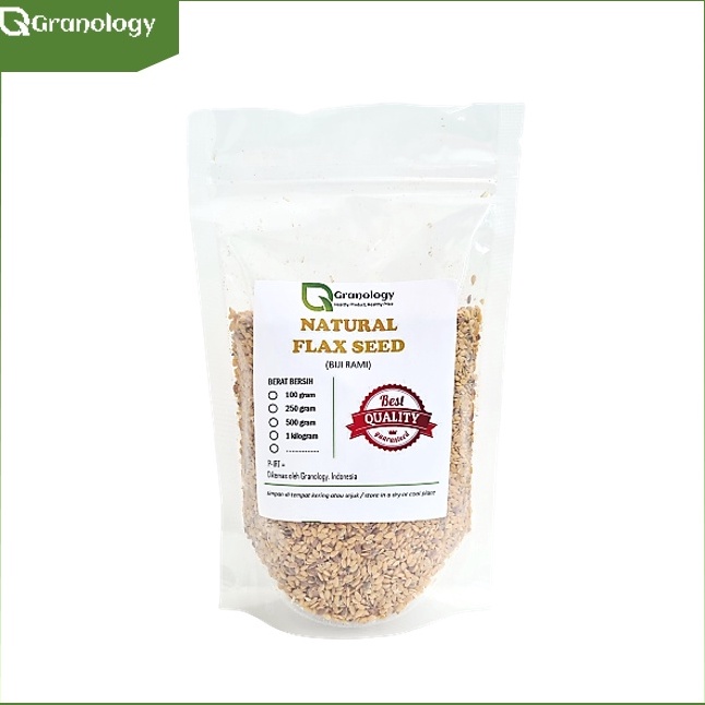 

GROSIR Golden Flax Seed Biji Rami Kuning 25 gram by Granology