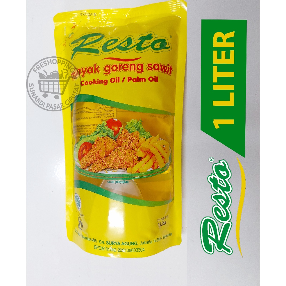 

ORIGINAL Minyak Resto 1 Liter