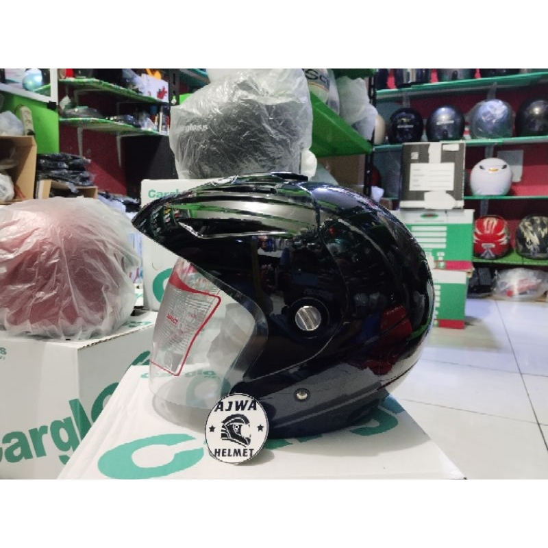 HELM GIX 207 BLACK GLOSSY