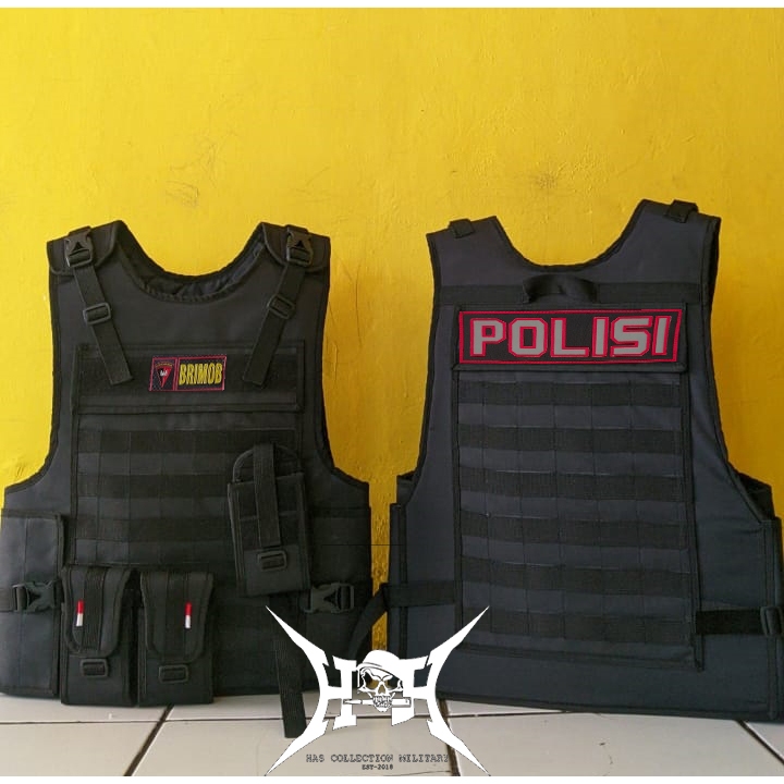 rompi brimob/rompi angin/rompi body vest