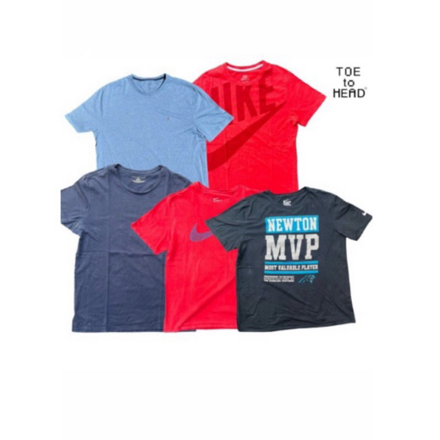 BORONGAN KAOS ENAK 5Pcs FULL BRAND