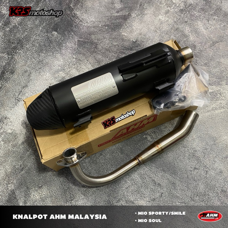 KNALPOT AHM MALAYSIA MIO SPORTY SMILE SOUL