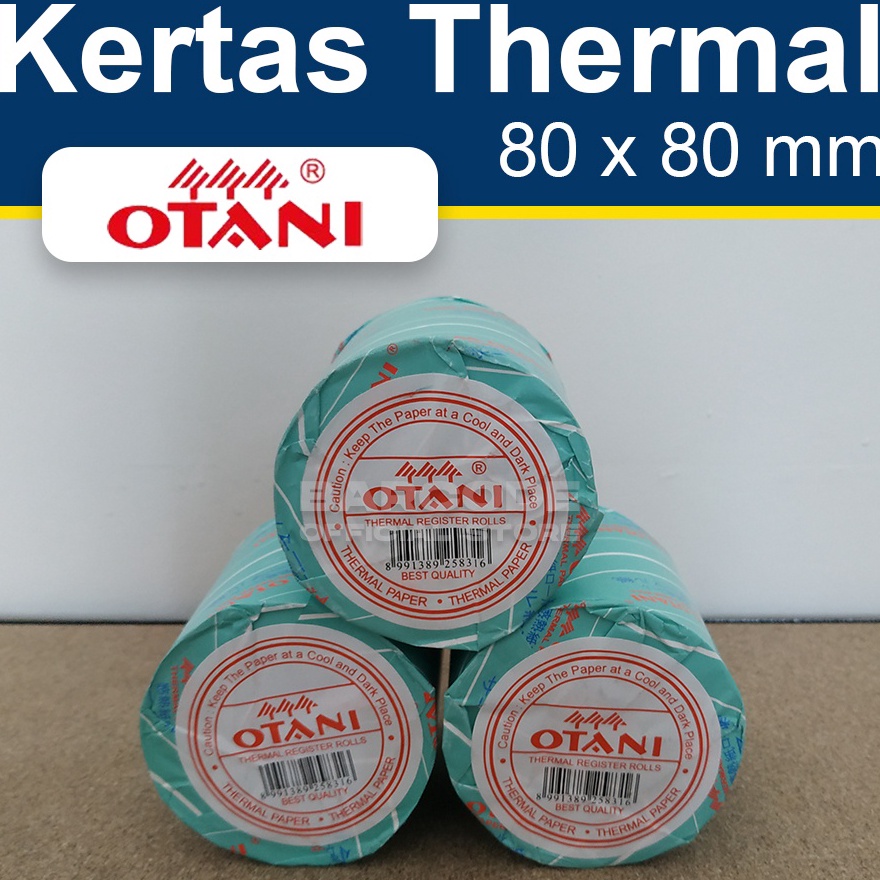 

KODE 77 KERTAS THERMAL 8 X 8 mm 8x8 mm 8x8mm 8mm ROLL EPSON 82 PARKIR ANTRIAN OTANI HITAM