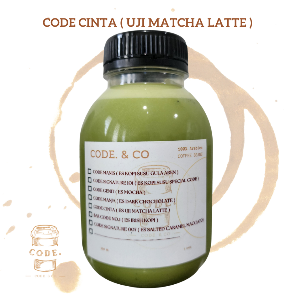 

CODE CINTA ( UJI MATCHA LATTE )