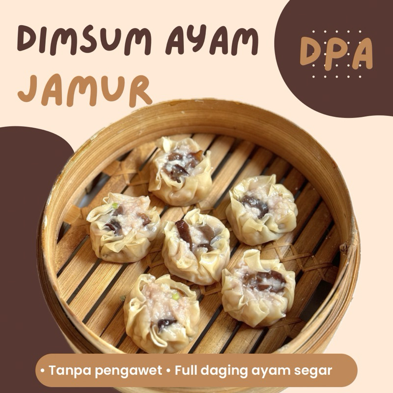 

DPA siomay ayam jamur / dimsum jamur