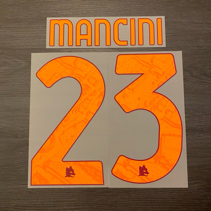 Nameset Original AS Roma Home & 3rd 2023/2024