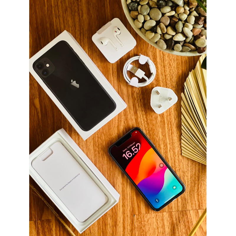 Iphone 11 128gb Inter BEACUKAI imei terdaftar (Bebas Blokir Imei)