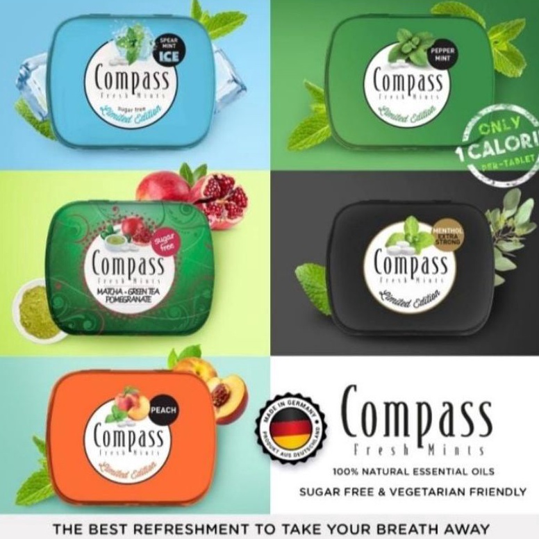 

BAYAR DITEMPAT Compass Fresh Mint 14gr Sugar Free