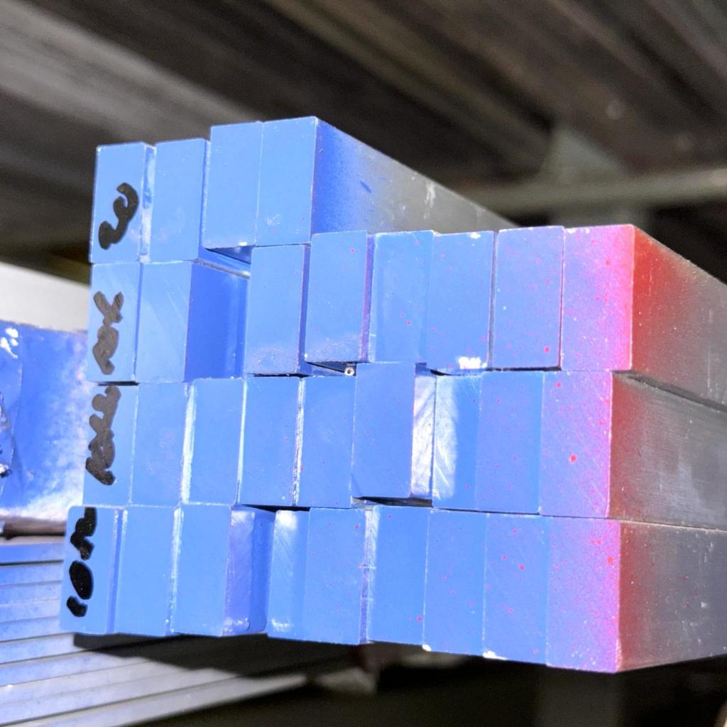 Plat Strip Aluminium / Alumunium 6063 Tebal 10 mm x Lebar 20 mm harga panjang per 10 CM