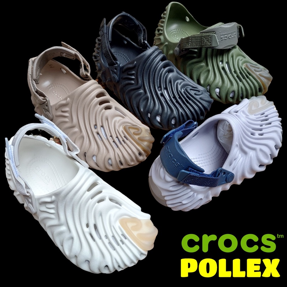 TERBARU Crocs  Sepatu Sandal Crocs  Crocs Salehe Bembury POLLEX  Crocs Pria  Crocs Original  Crocs C