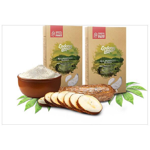 

PROMO ALE Ladang Lima AllPurpose Cassava Flour Tepung Serbaguna 1g APF 1 kg