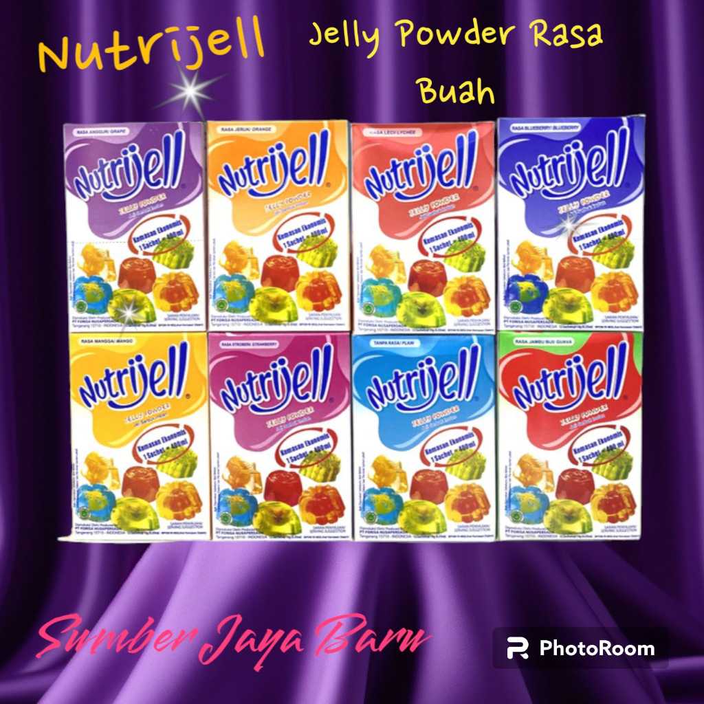 

NutriJell Jelly Powder | 1 Sachet @ 15 g