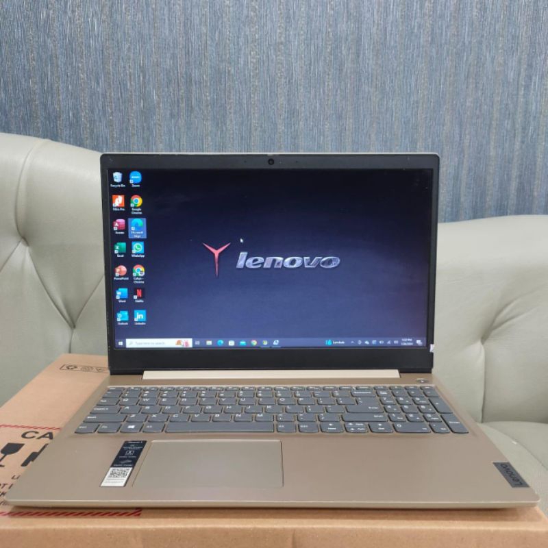 Laptop Lenovo Slim 3, Intel Core i3-1005G1, Gen 10Th, (Touchscreen), Ram 8/ 256Gb, UHD Graphics, Sup