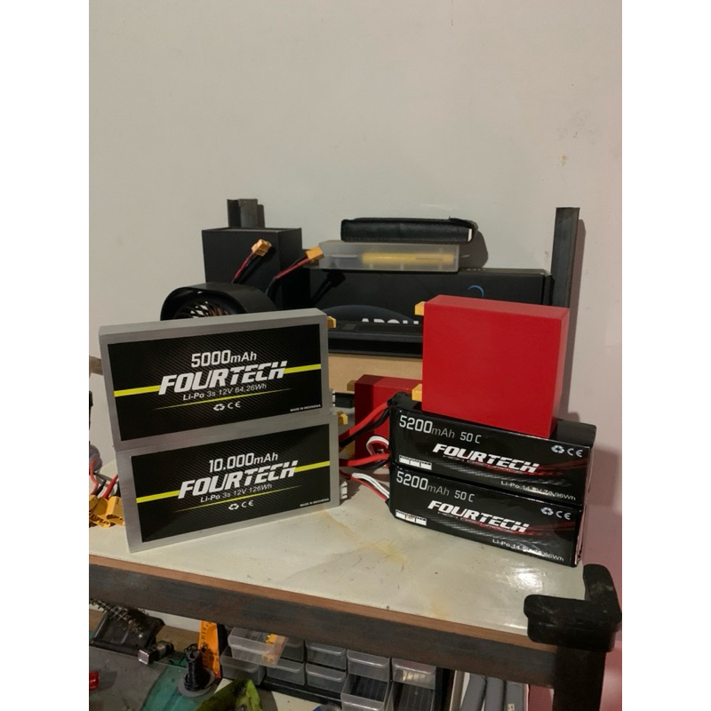 BATRAI LITHIUM PENGGANTI AKI MOTOR 3s/12,5v 10.000mAh