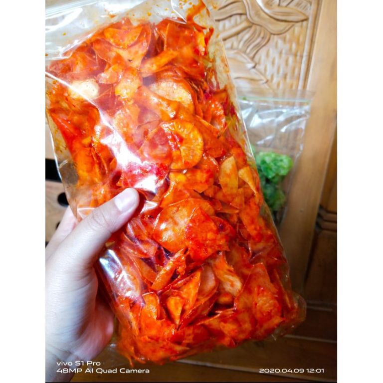 

FREE ONGKIR Kripik singkong balado 5gr