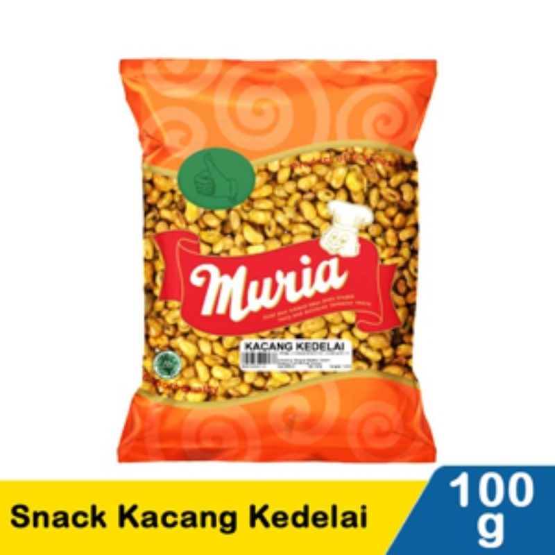 

Muria Snack Makaroni Pedas / Kacang Kedelai