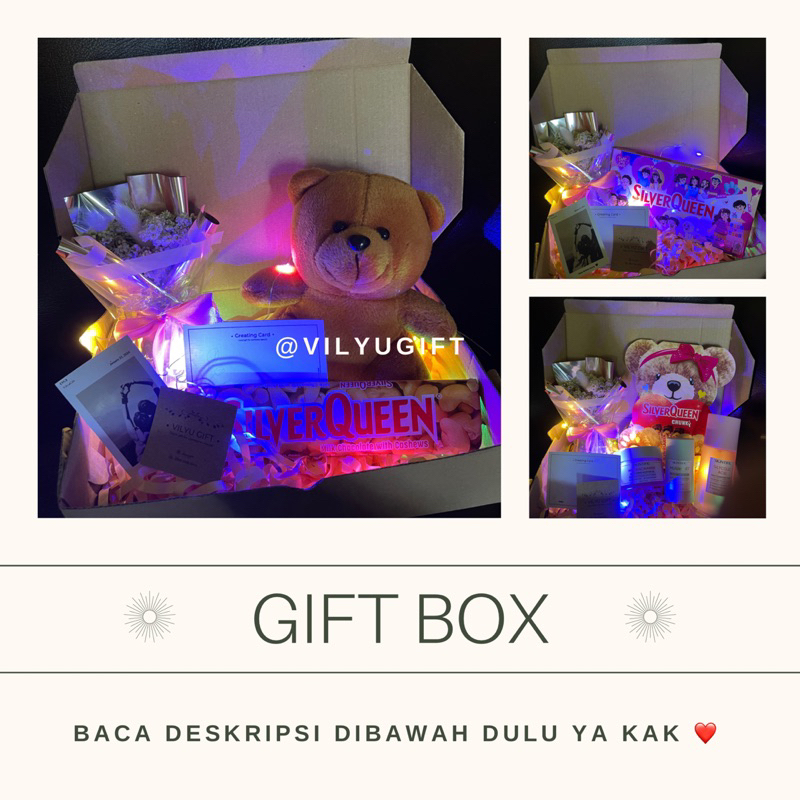 

GIFT BOX KADO CUSTOM ULTAH KADO WISUDA KADO VALENTINE