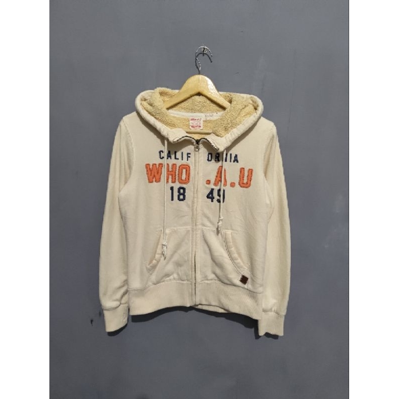 Hoodie Zipper WHO.A.U California STM serpa