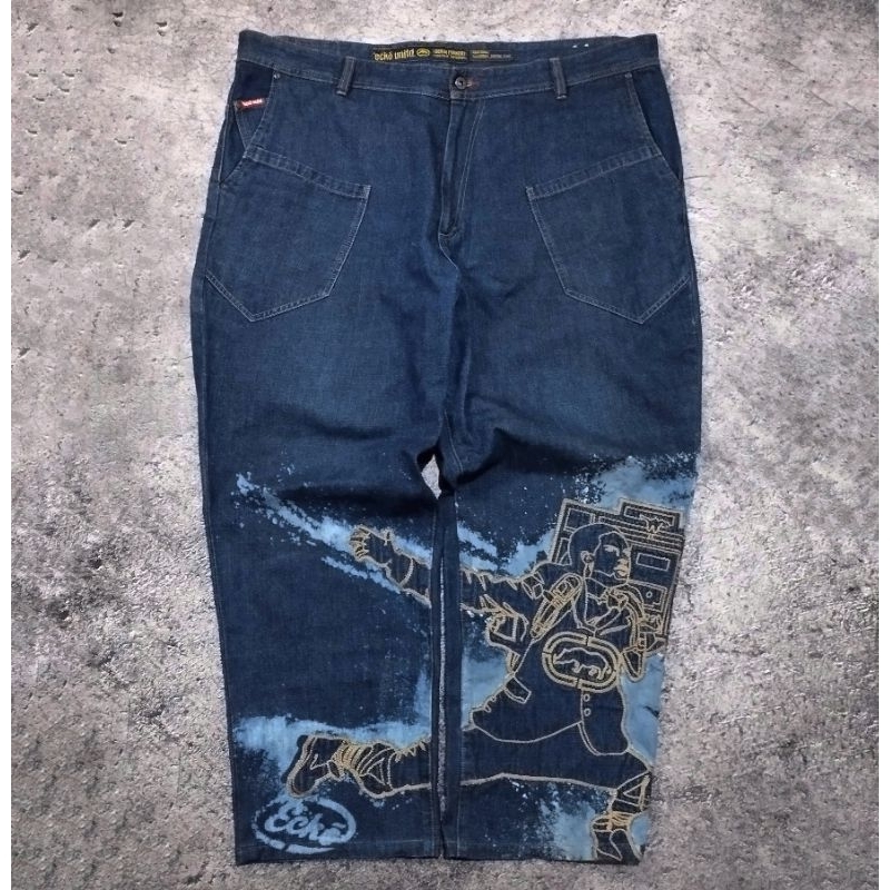 vintage baggy jeans y2k ecko, not sohk, jnco, fubu, dogtown, ruff ryders