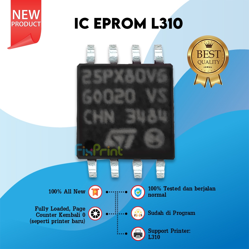 IC Eprom Epson L310  IC Eeprom Reset Epson L-310  Resetter Mainboard Epson L  310