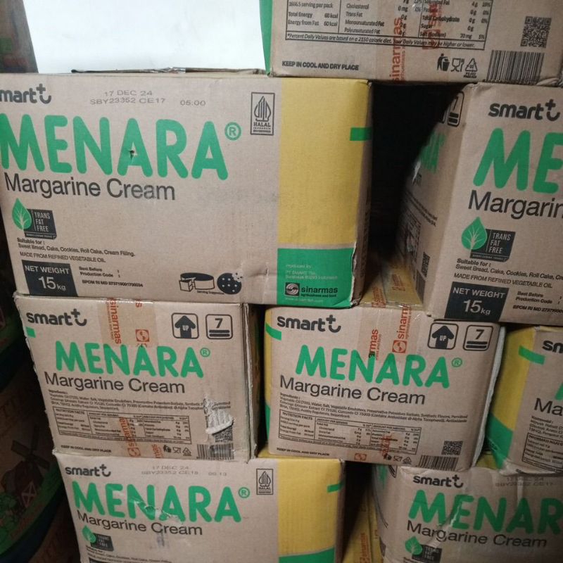 Mentega menara kuning 15kg