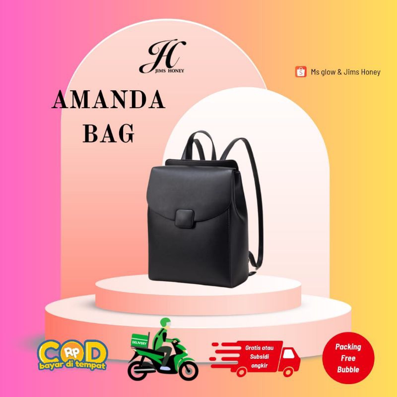 Jims Honey Amanda Backpack Tas Rangsel Wanita