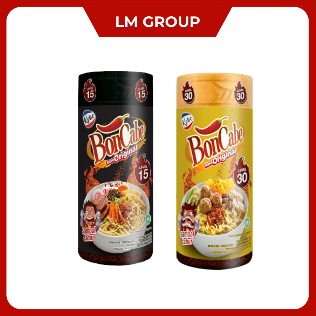 

Bon Cabe Bubuk Cabe Botol Lvl 10-50 @40gr/Renceng isi 12 pcs @4.5gr