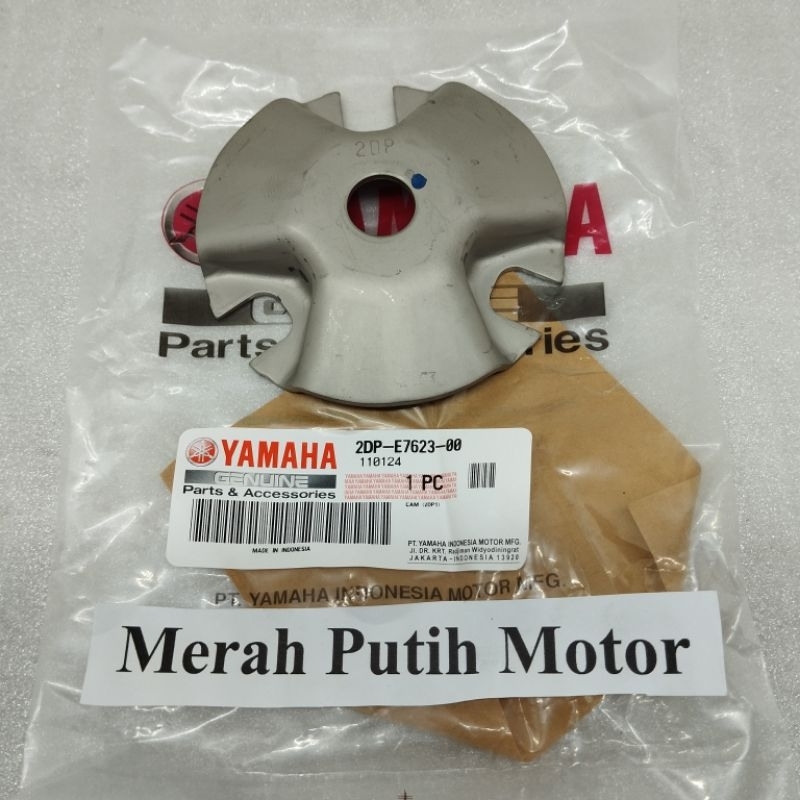 TUTUP RUMAH ROLLER CAM PLAT RUMAH ROLLER 2DP NMAX  AEROX LEXI 100% ORIGINAL YAMAHA YGP