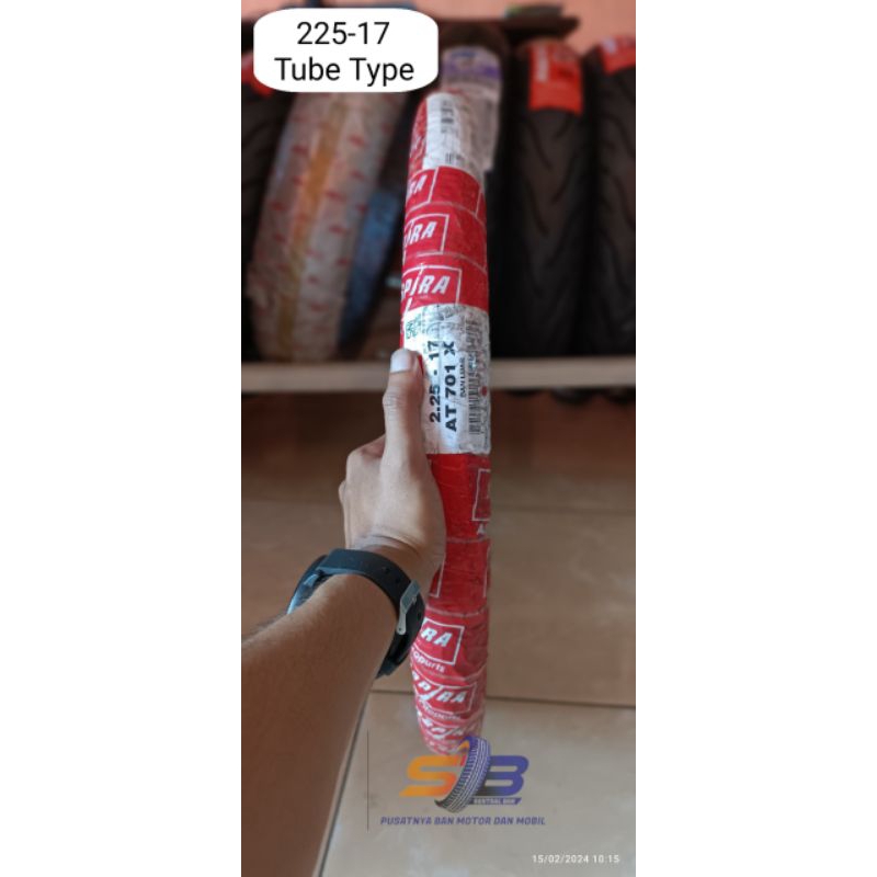 Ban ASPIRA 225 Ring 17 Tube Type