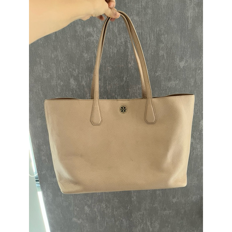 Preloved Tory Burch Tote Pink Blush