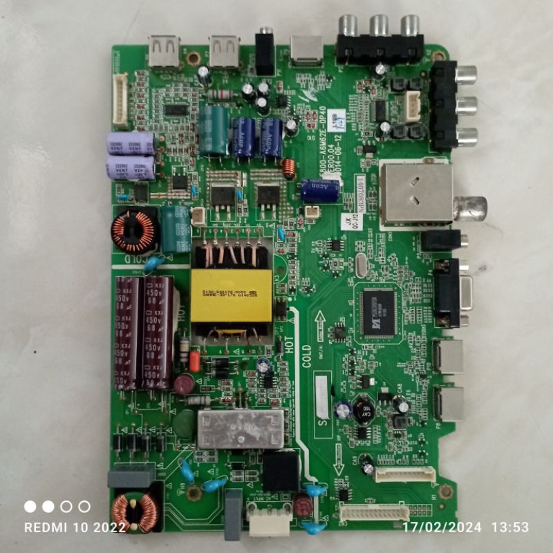 MB MOBO MAINBOARD MODULE MESIN TV COOCAA 32E39/32E360