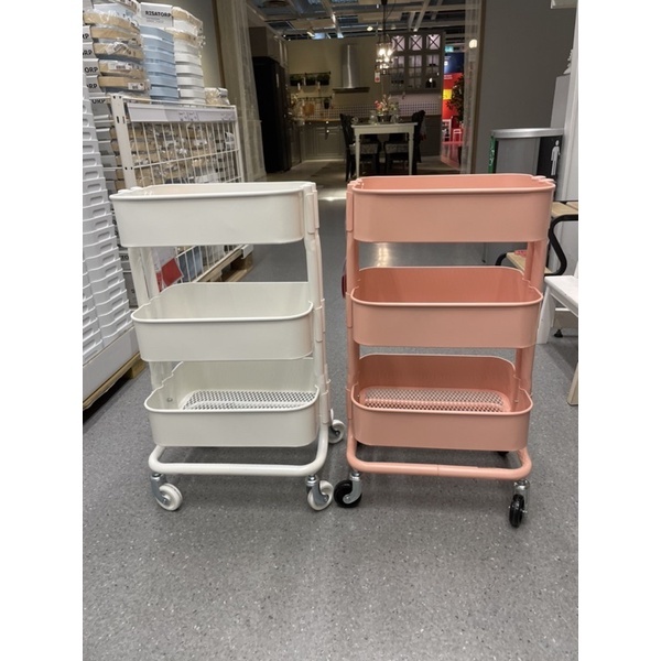 r4shult rak dapur/troli dapur/ troli besi/ rak besi 1kea