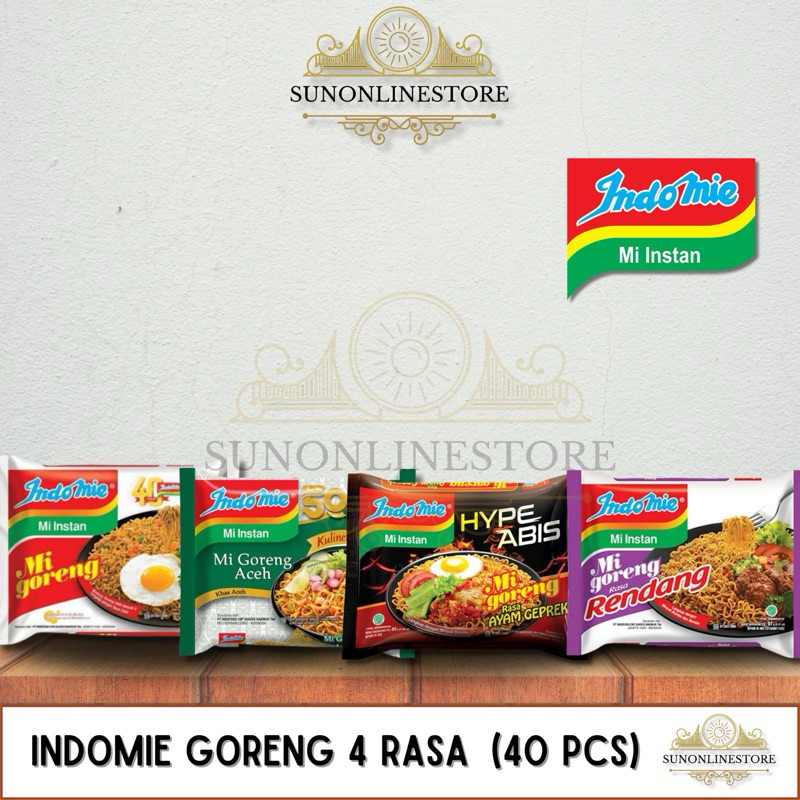 

Indomie Goreng Campur 4 Rasa 1 Dus (Isi 40)